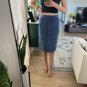 Wilfred Corduroy Skirt from Aritzia